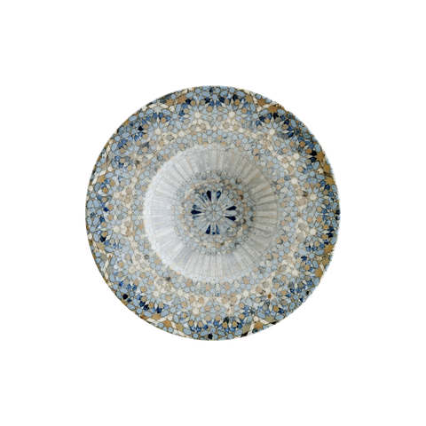 Luca Mosaic Matt Banquet Deep Plate 28 cm 400ml