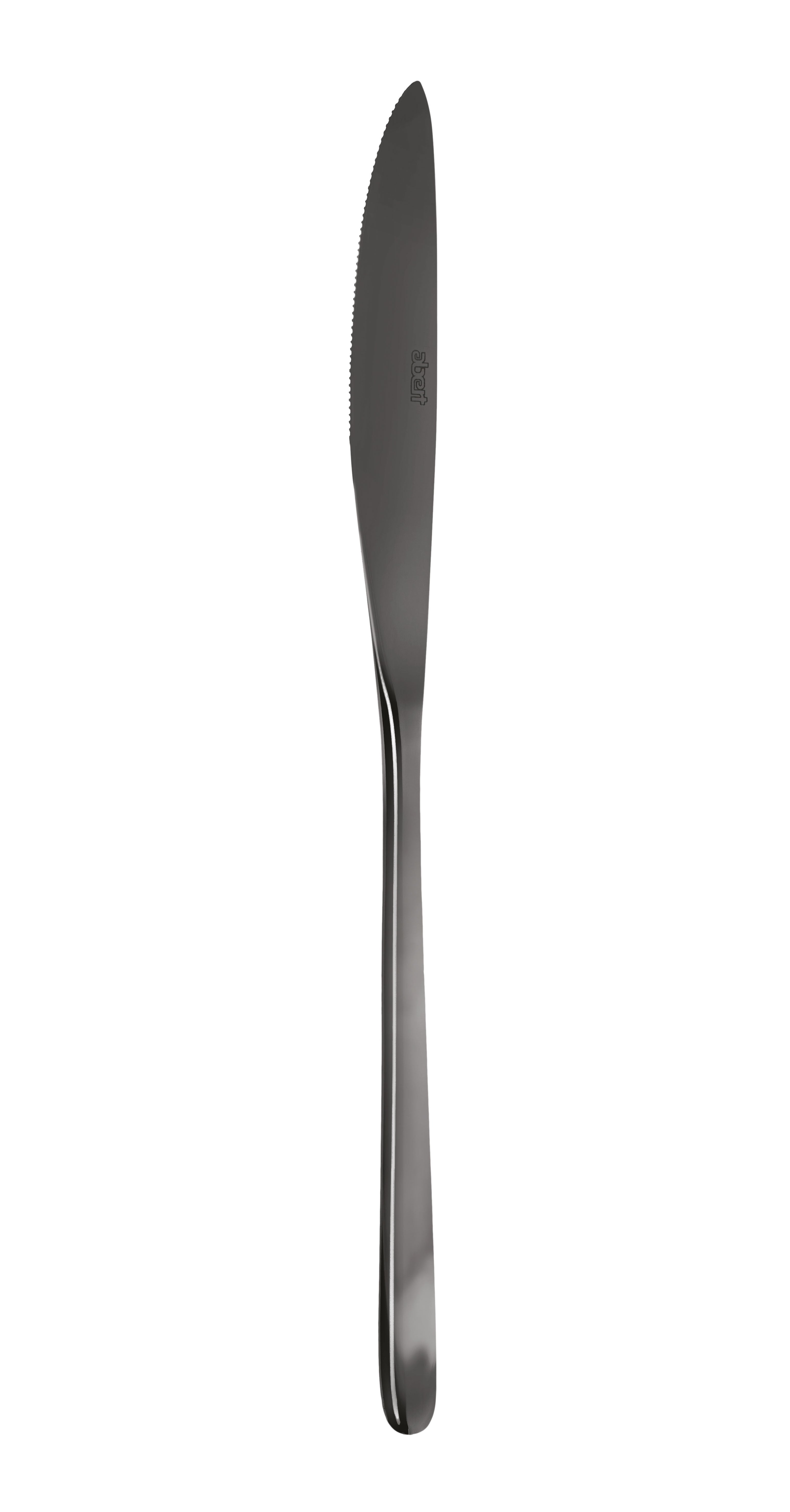 Abert - Stilo Pvd Black - Table Knife - 18/10