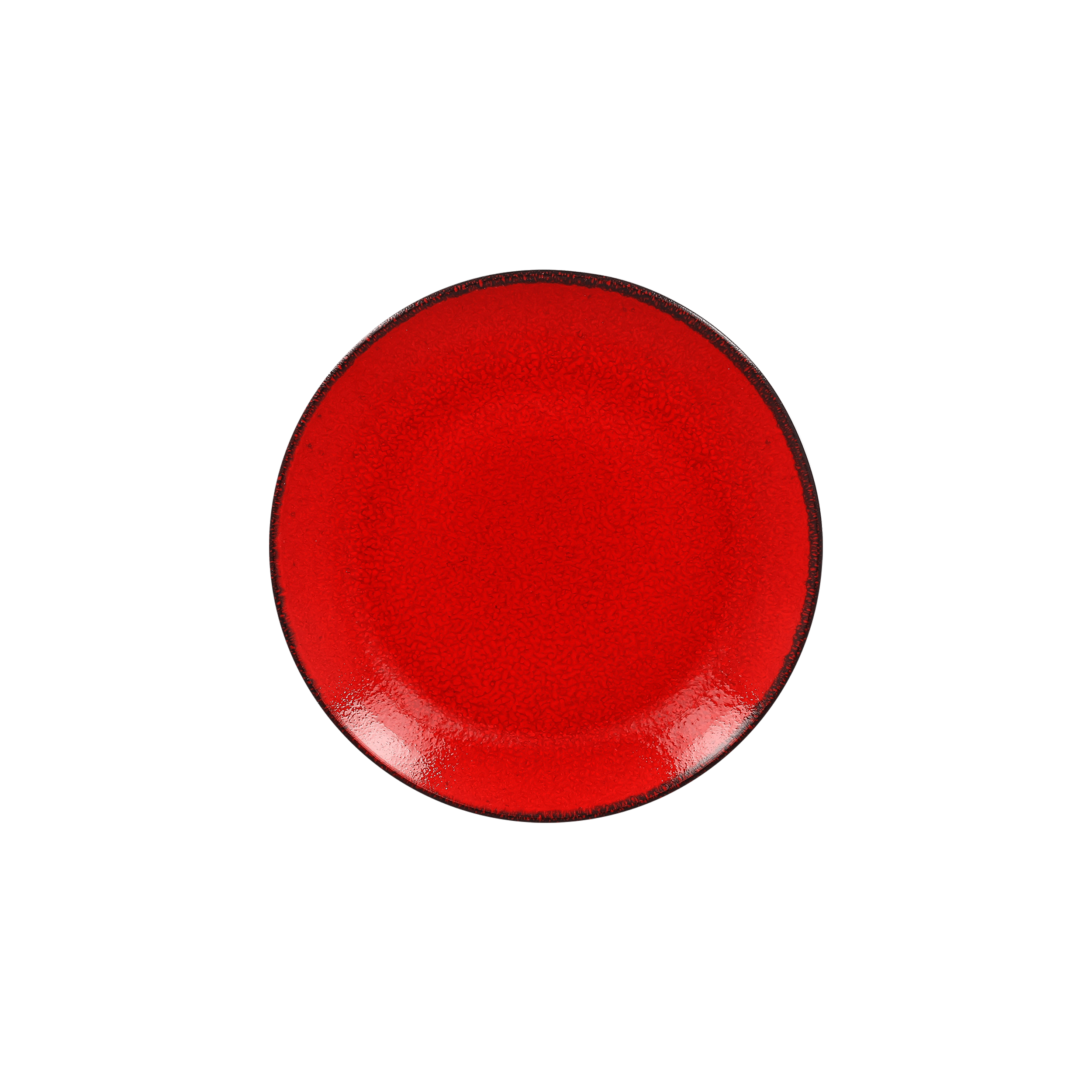 Rak Fire - Red - Rimless Plate (15 Cm)