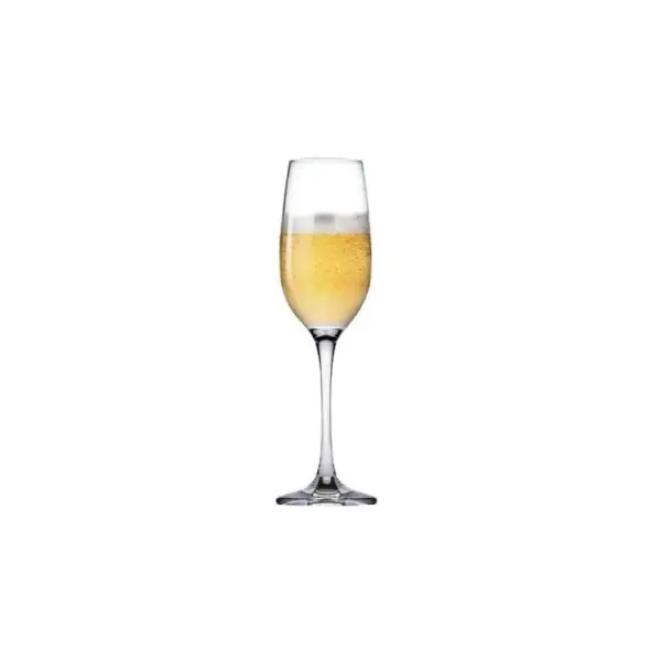 Pasabahce Amber - Flute (Golden Touch) - 200ml