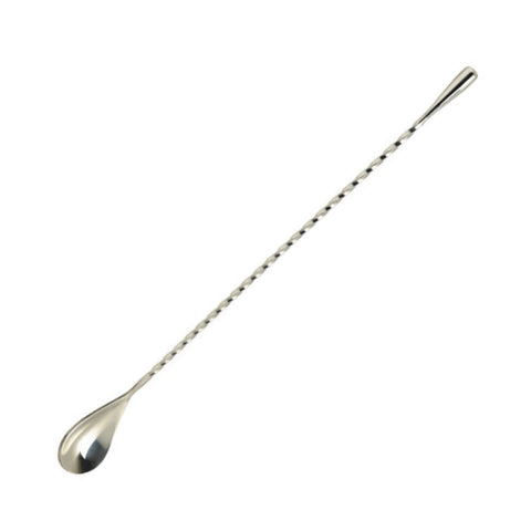 Genware Teardrop Bar Spoon 40cm