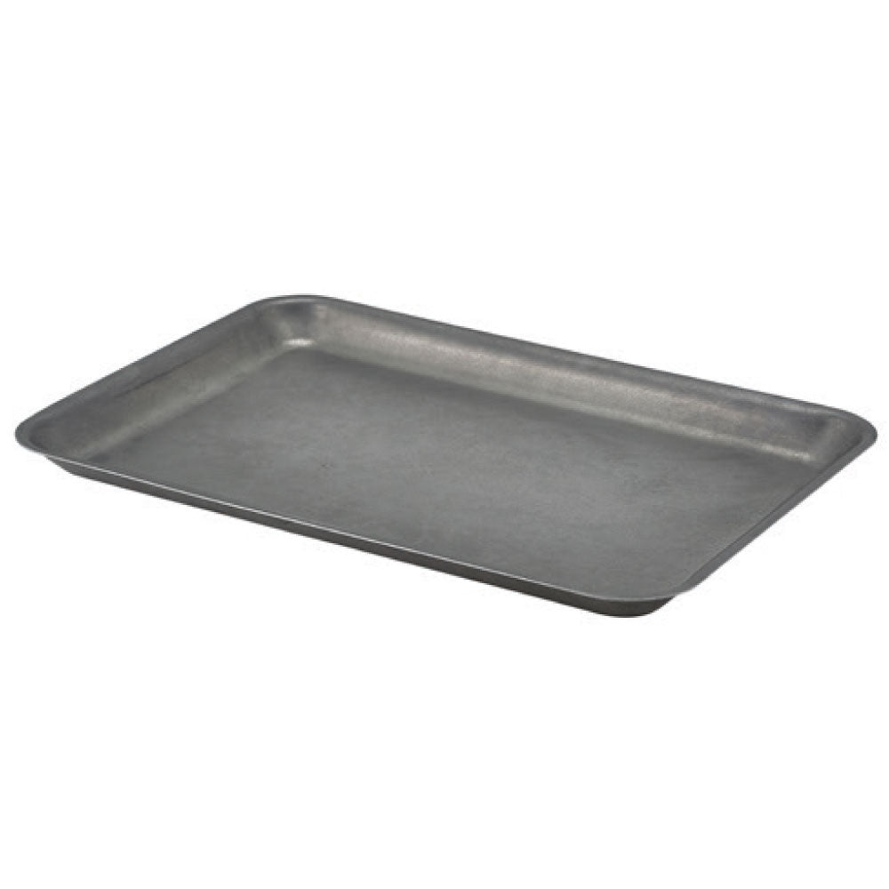Genware Vintage Steel Tray 31.5X21.5X2cm