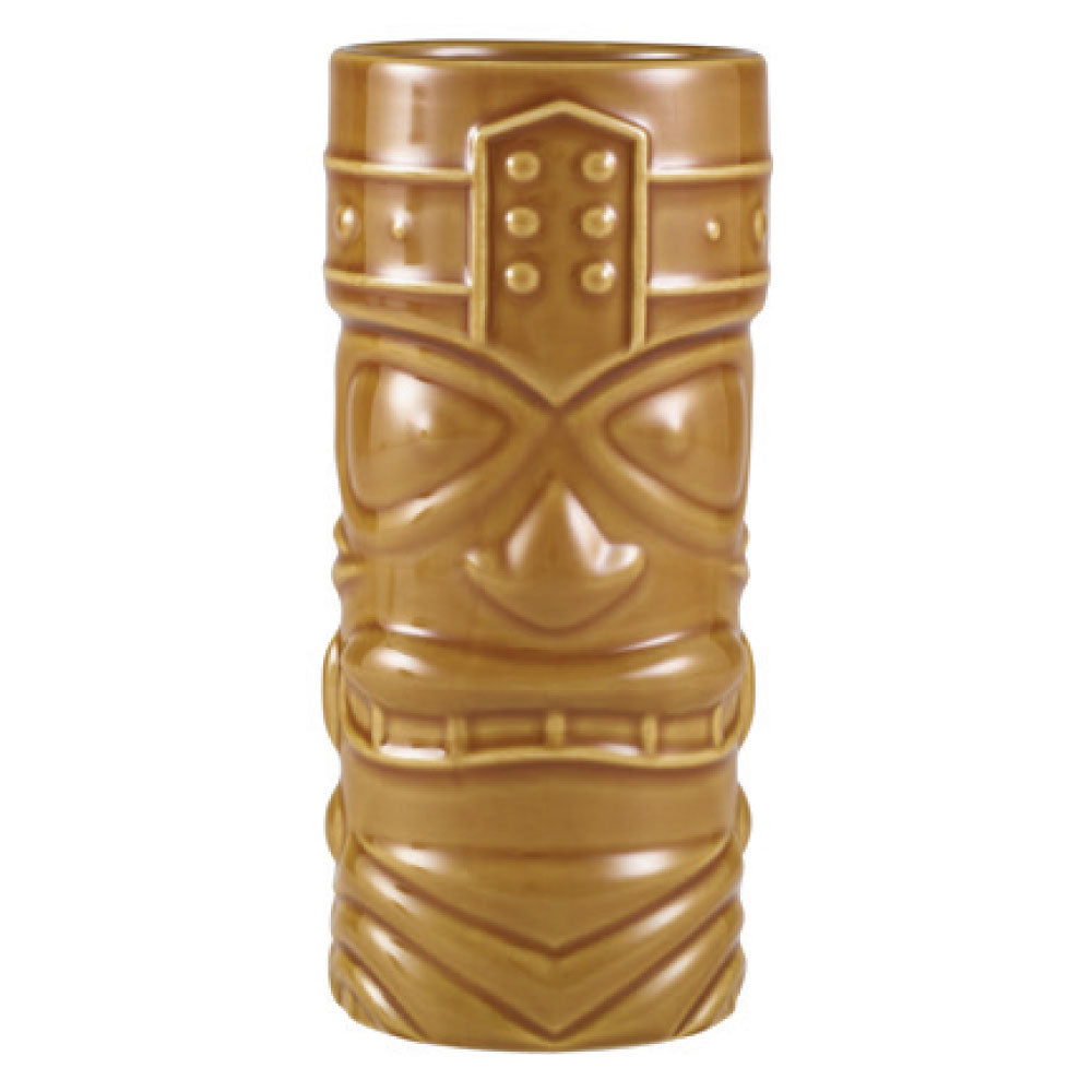 Genware Brown Tiki Mug 400ml