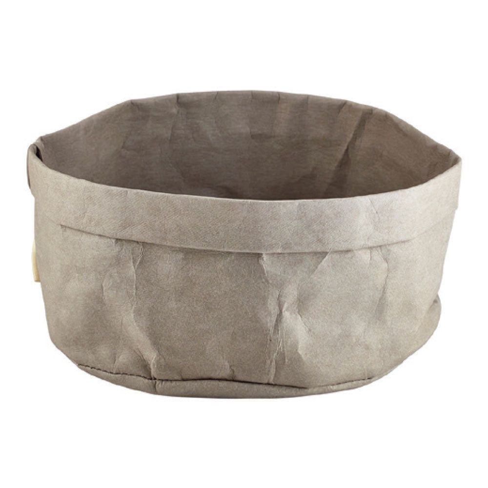 Genware Grey Washable Paper Bag 20 Dia X 14cm (H)