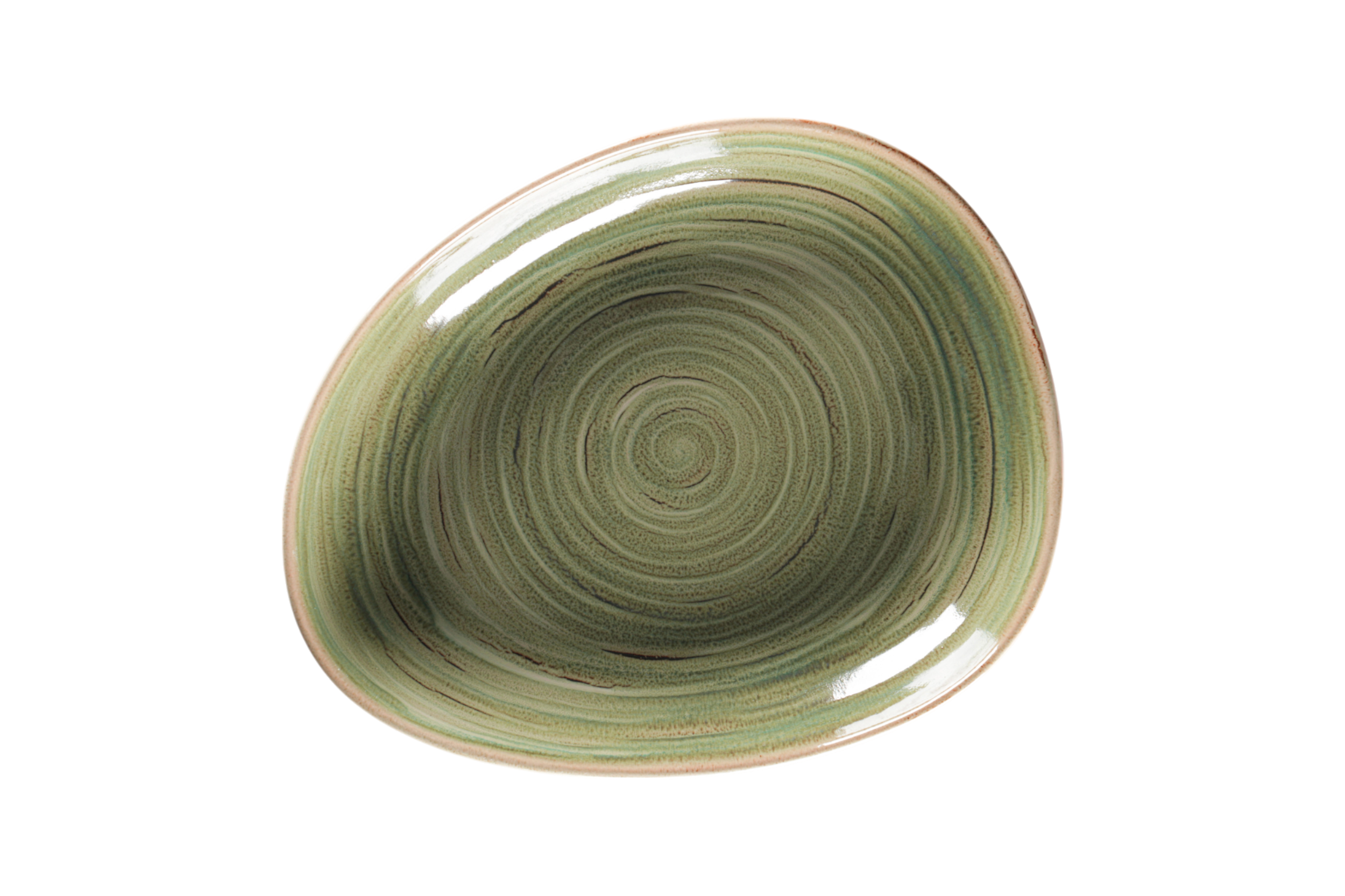 Rak Rakstone - Emerald - Organic Deep Plate (28 X 22.7 Cm)