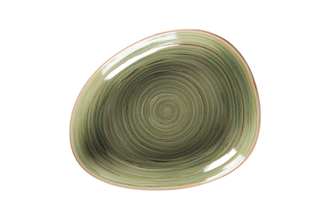 Rak Rakstone - Emerald - Organic Deep Plate (28 X 22.7 Cm)